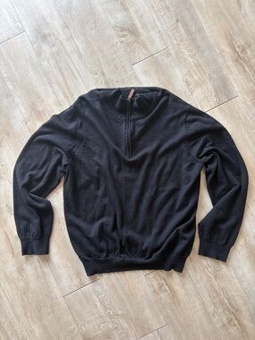 Wayne Gretzky Collection Merino Wool 1/4 Zip Pullover Men’s Size XXL